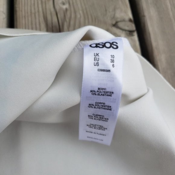 Asos floral double strap bodycon midi dress - Picture 3 of 4